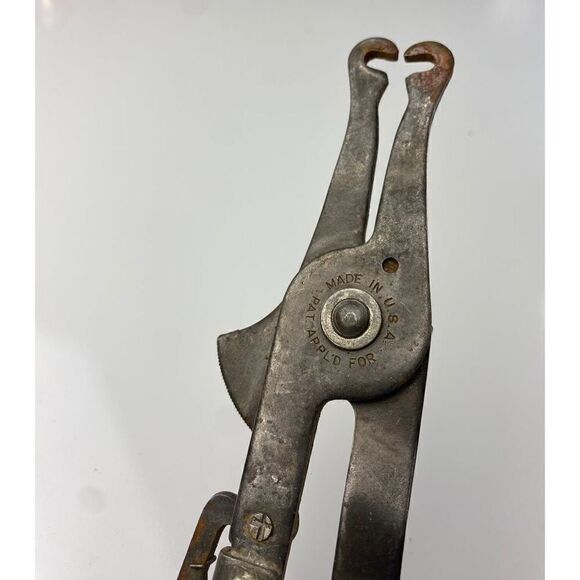 Vintage K-D Tools #850H Ratcheting Piston Ring Compression Pliers Lancaster CS08 - Picture 5 of 5